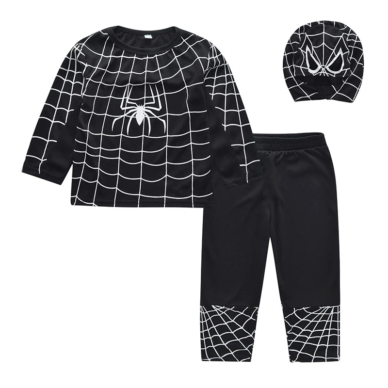 Superhero Shirt-Pants Set - Spiderman, Superman, Hulk