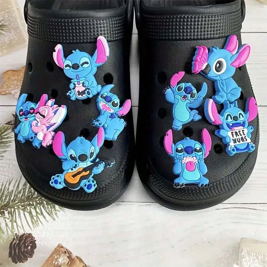 8pcs Stitch Shoe Charms