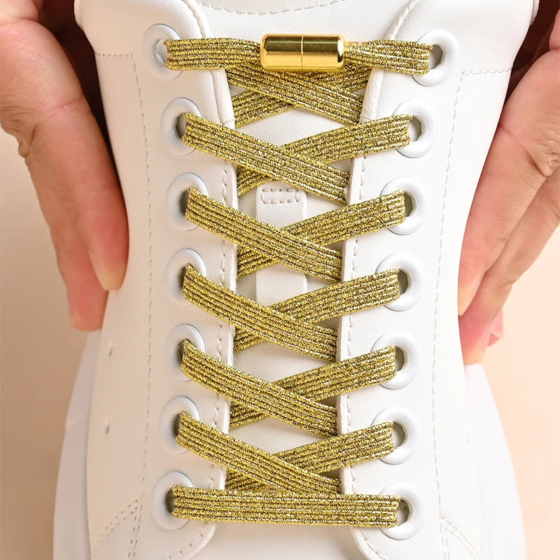 Colorful Buckle No Tie Shoelaces