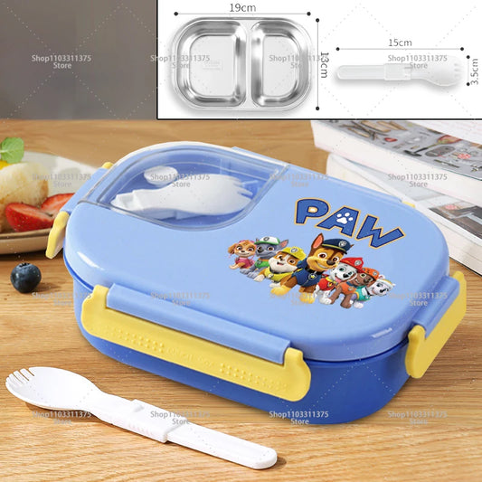 Paw Patrol Lunch Box with Tableware - Leakproof