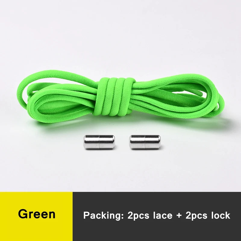 No Tie Elastic Shoe Laces - Semicircle