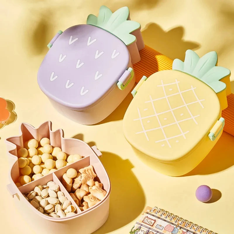 Food Container Pineapple-shaped Bento Box