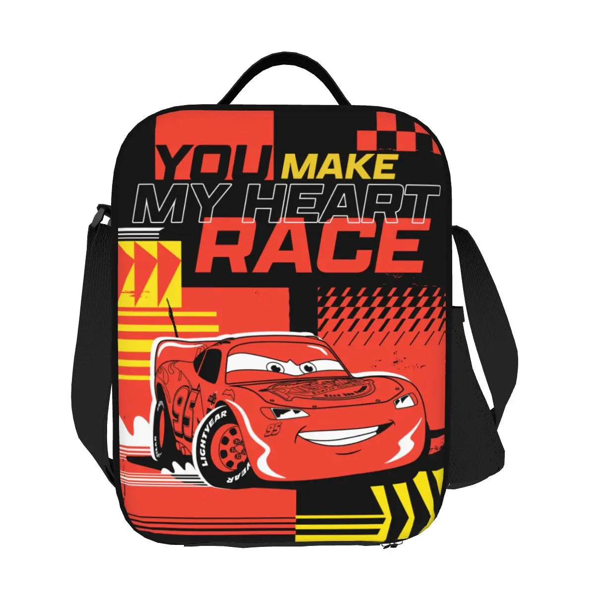 Lightning McQueen Cars Racer Insulated Lunch Bags