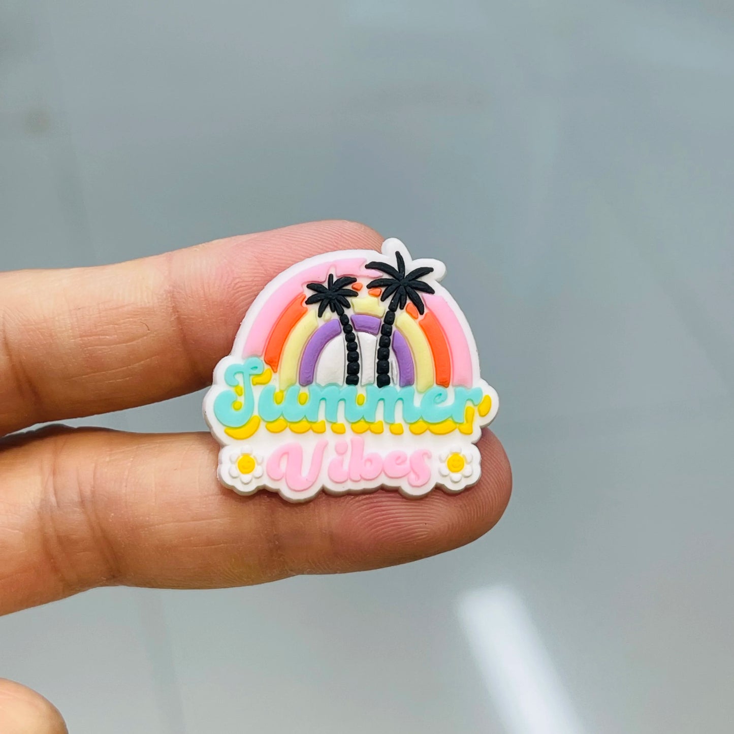 Hawaii Summer Vibes Shoe Charms - 1 piece