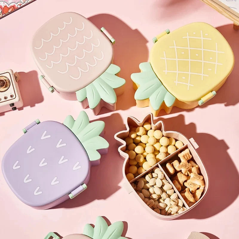 Food Container Pineapple-shaped Bento Box