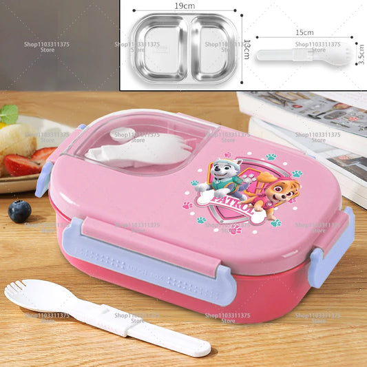 Paw Patrol Lunch Box with Tableware - Leakproof
