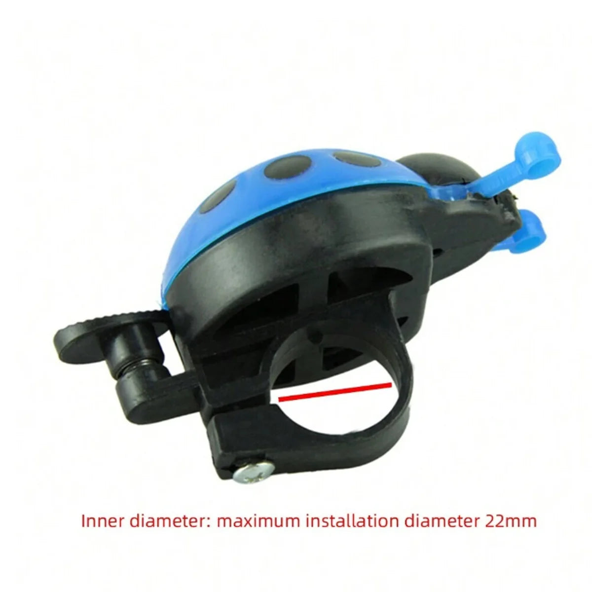 1pc Ladybug Bike Handlebar Alarm Ring