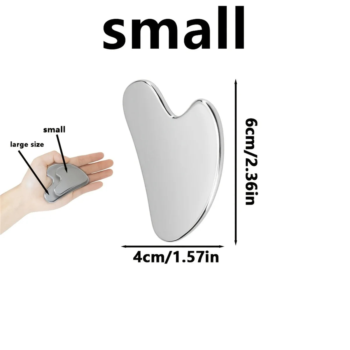Stainless Steel GuaSha Facial Massage Tool