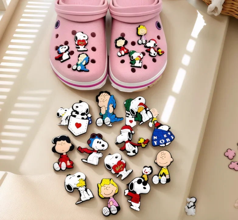 Whimsical Snoopy Cartoon Decorative Charms