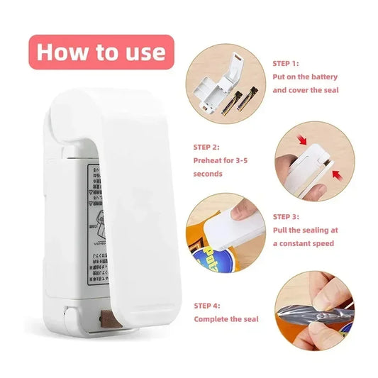 Mini Package Sealing Machine - Food Storage