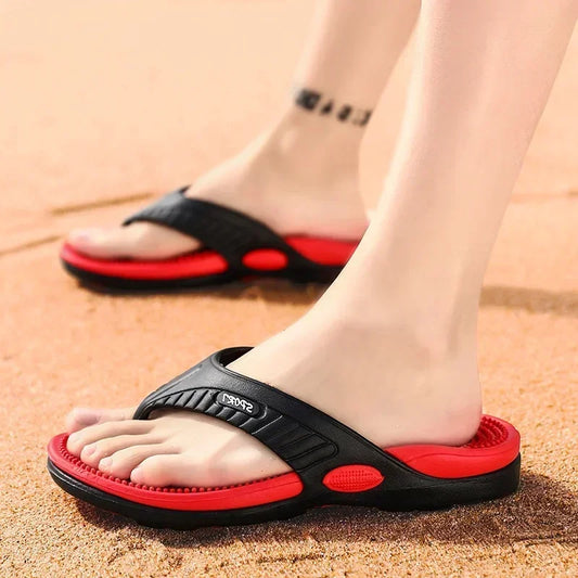Summer Breathable Beach Flip Flops for Men