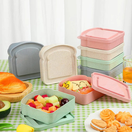 Sandwich Containers / Lunch Box Toast Storage Box