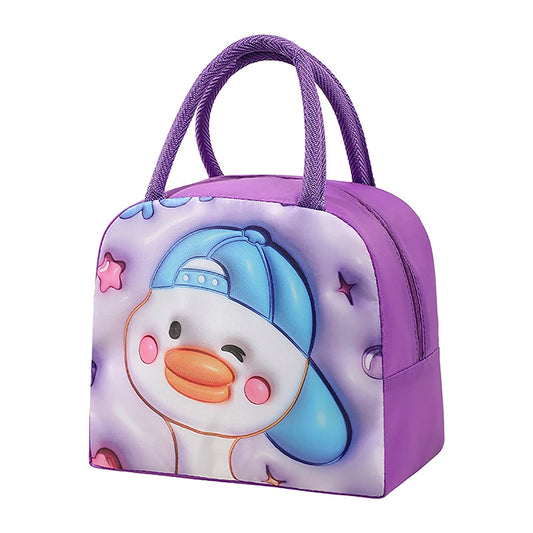 Cute Cooler Lunch Bag For Children - Thermal & Waterproof
