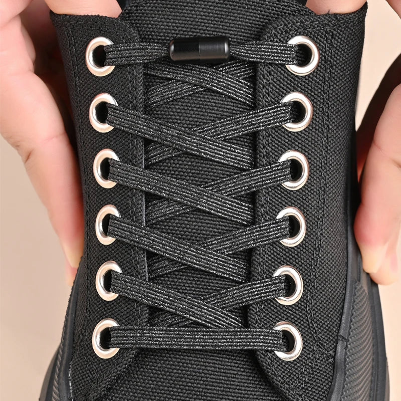 Colorful Buckle No Tie Shoelaces