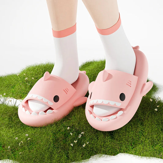 Shark Slippers - Soft Beach Cloud Summer Mules