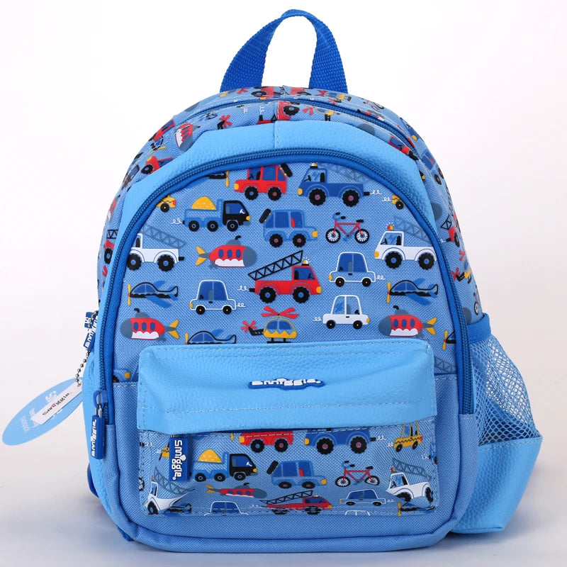 School Backpack Set For Primary School Boys Kindergarten (with Water Bottle, Lunch Bag)