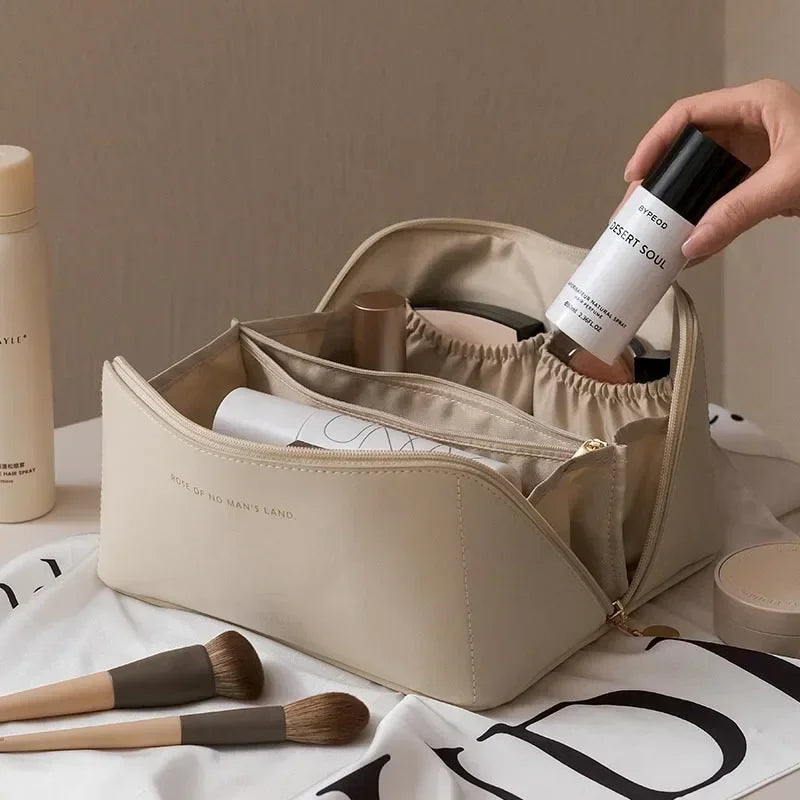 Large Travel Cosmetic Bag Organizer Toiletry Kit
