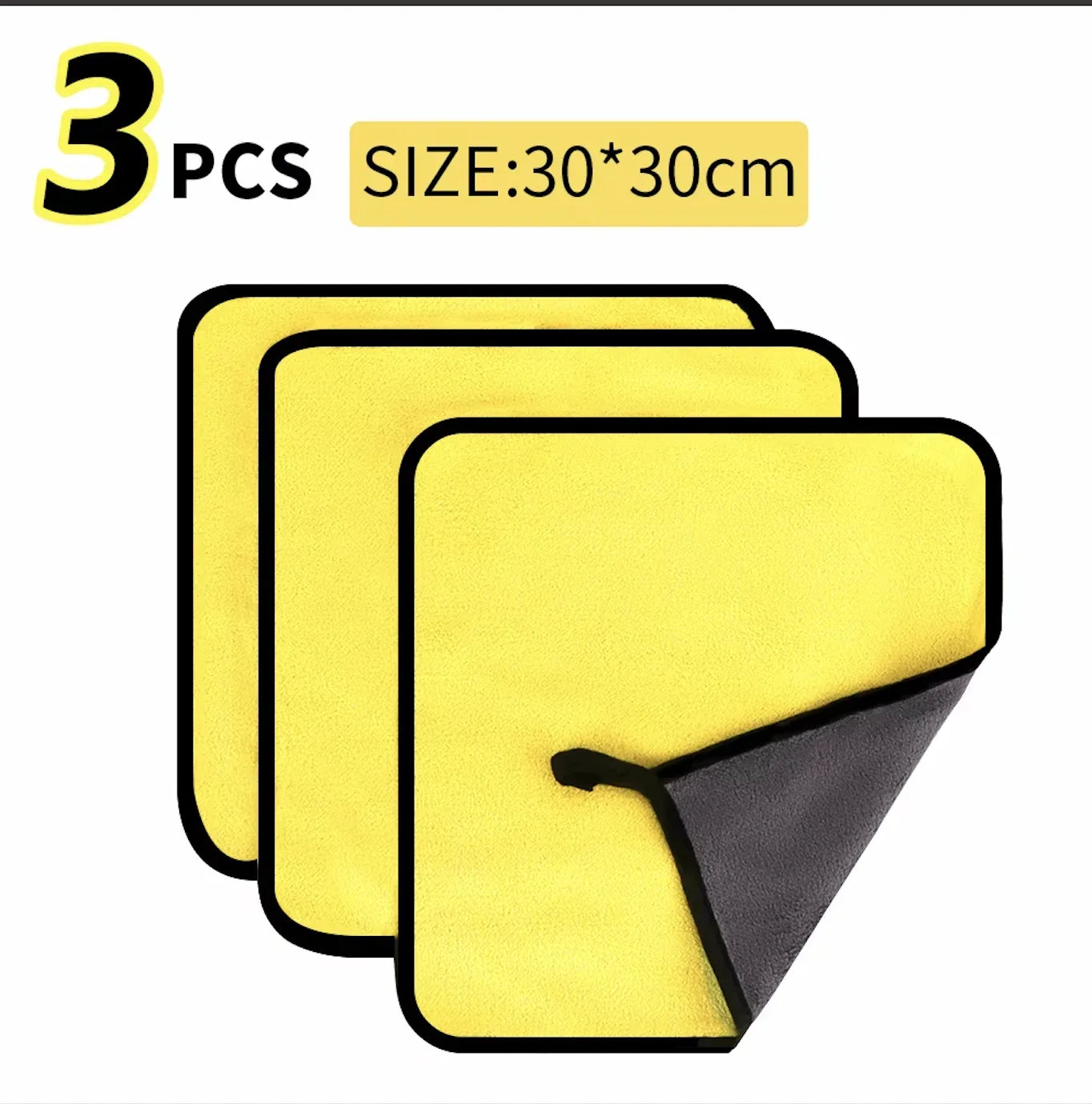 3/5/10 Pcs Microfiber Towel 30*30cm