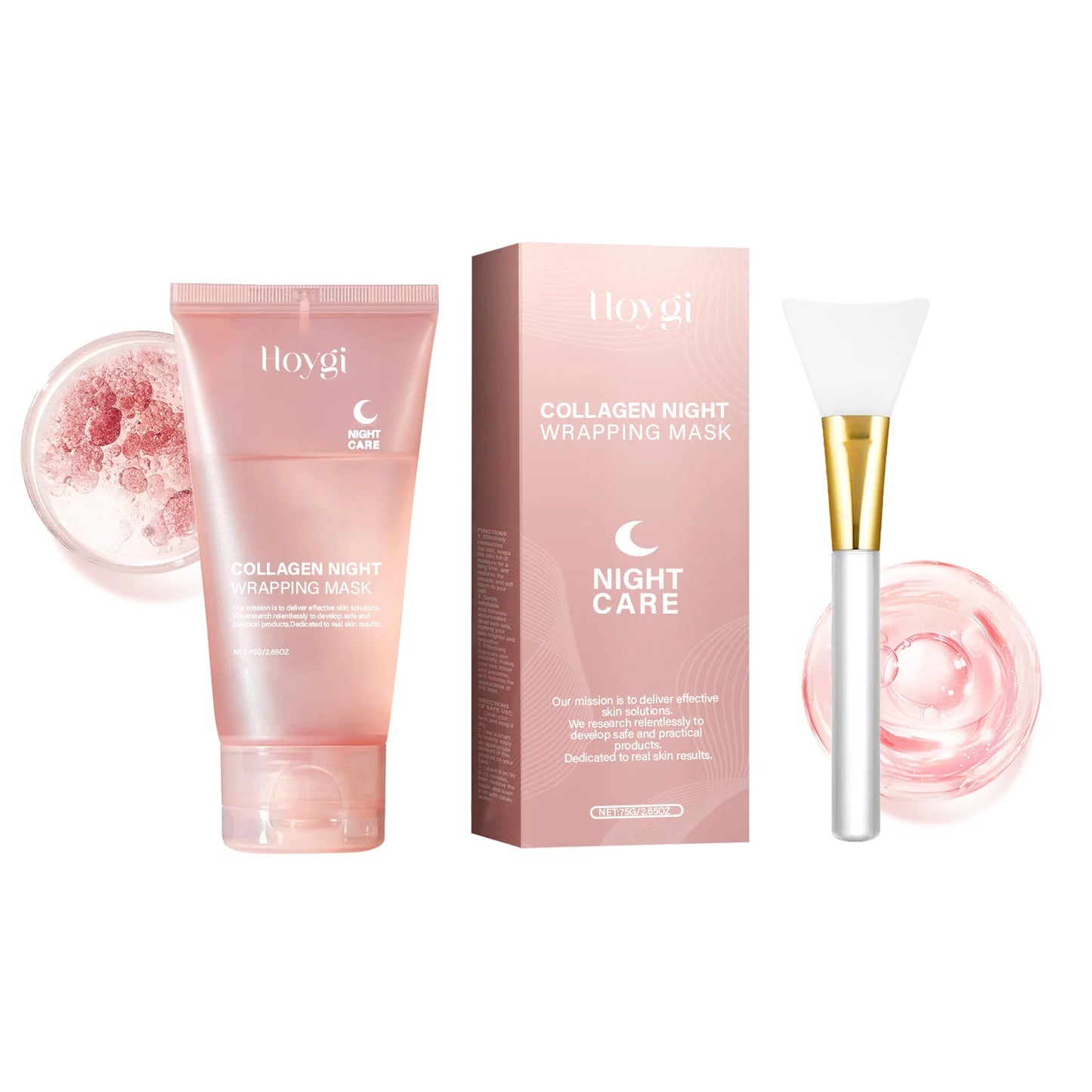Collagen Peel-off Mask - Deeply Moisturizing Hydrating Firming Skin Facial Mask