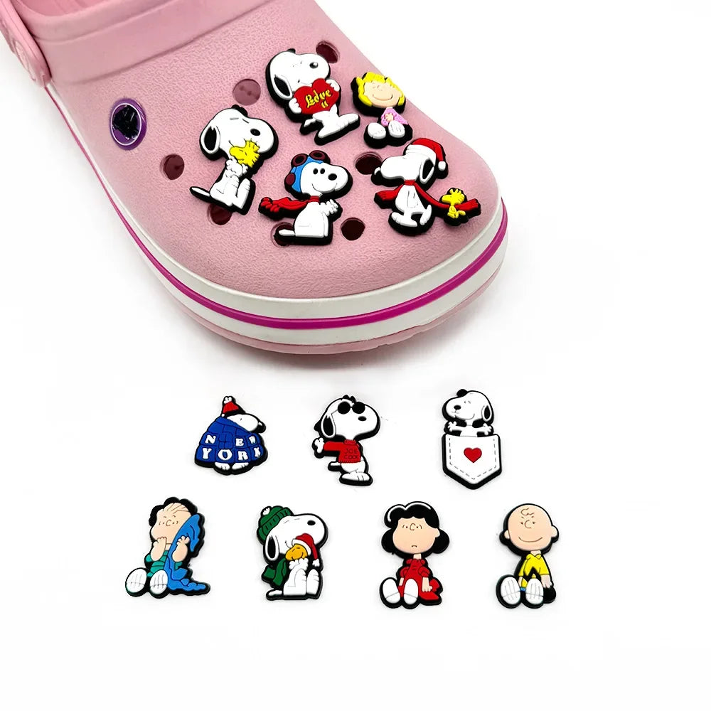 Whimsical Snoopy Cartoon Decorative Charms