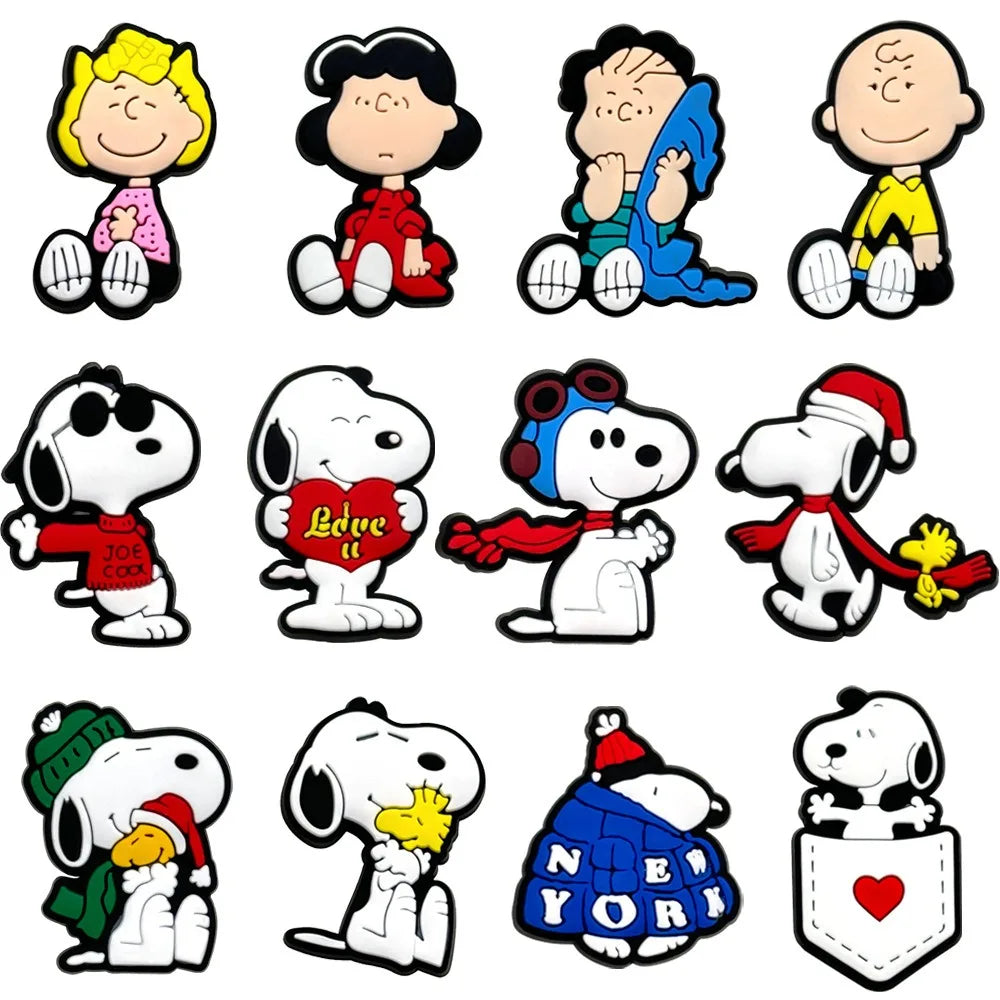 Whimsical Snoopy Cartoon Decorative Charms