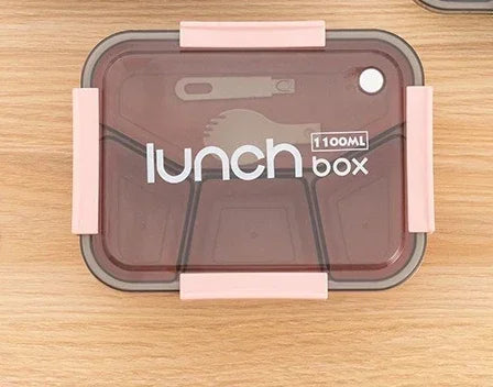 800/1100ml Compartmented Microwaveable Lunch Box