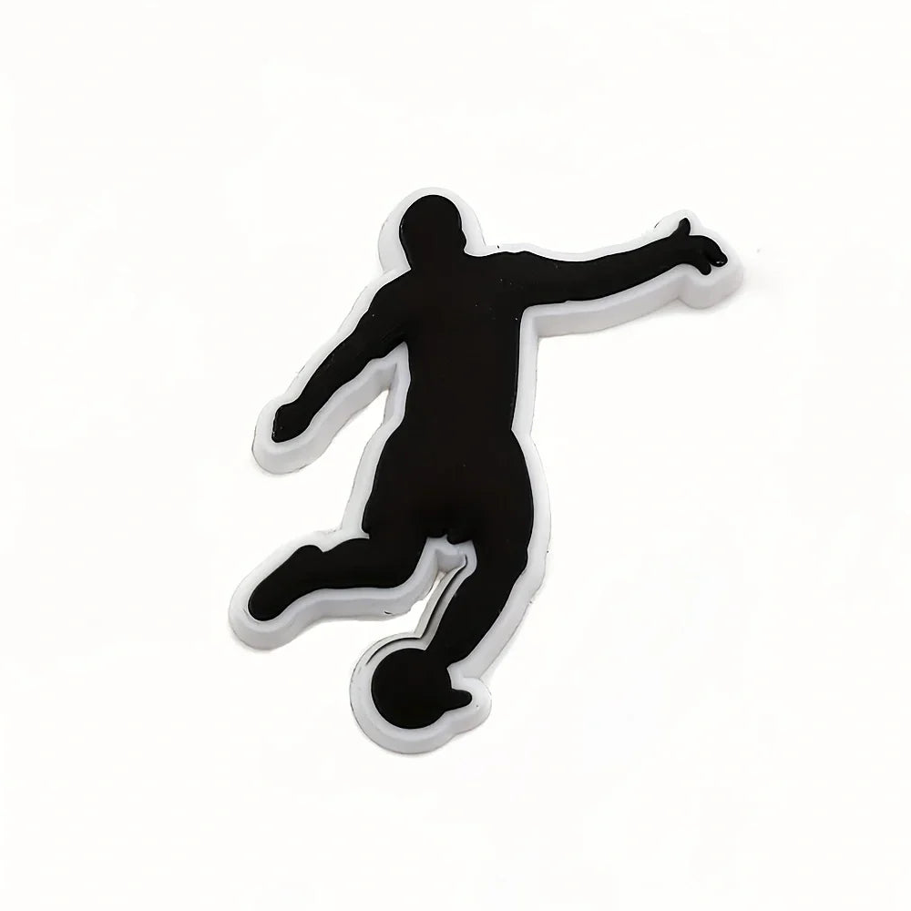 Football Series Shoe Charms for Clogs Bubble Slides Sandals - 18pcs / 22pcs