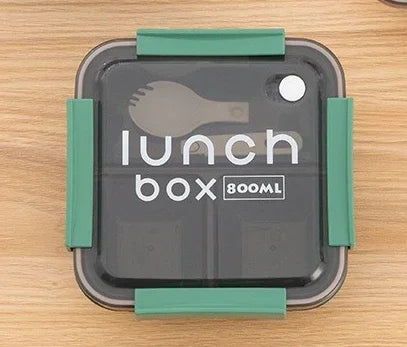 800/1100ml Compartmented Microwaveable Lunch Box