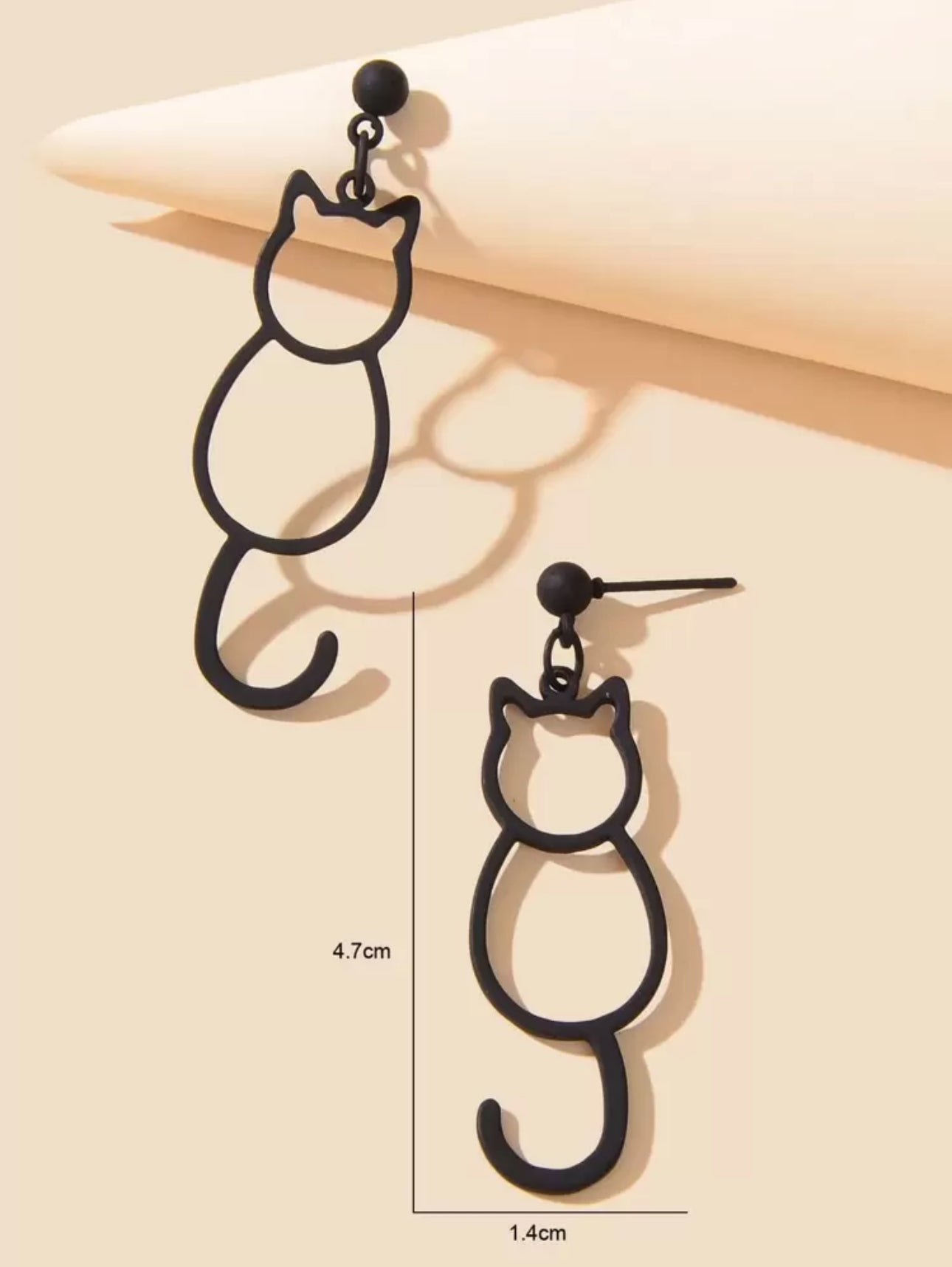 Cat Drop Earrings