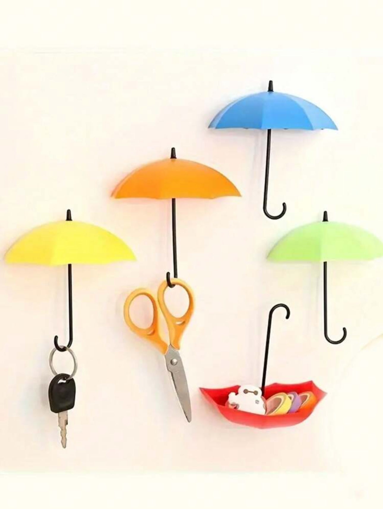 Punch-Free Umbrella Wall Hook, Strong Adhesive Hook