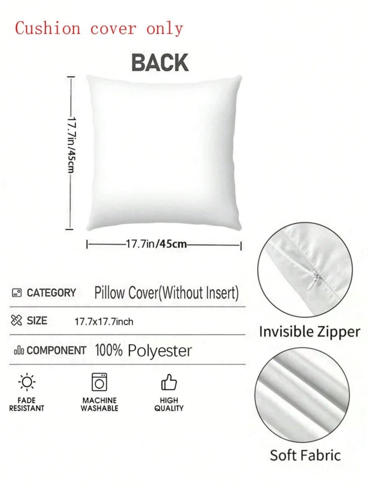 Contemporary Teddy Dog Reading Newspaper Pillow Cover - 2 Pieces/Pack