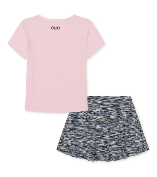 Under Armor Toddler and Little Girls Twist Skort Set