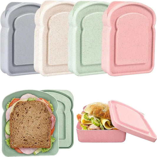 Sandwich Containers / Lunch Box Toast Storage Box