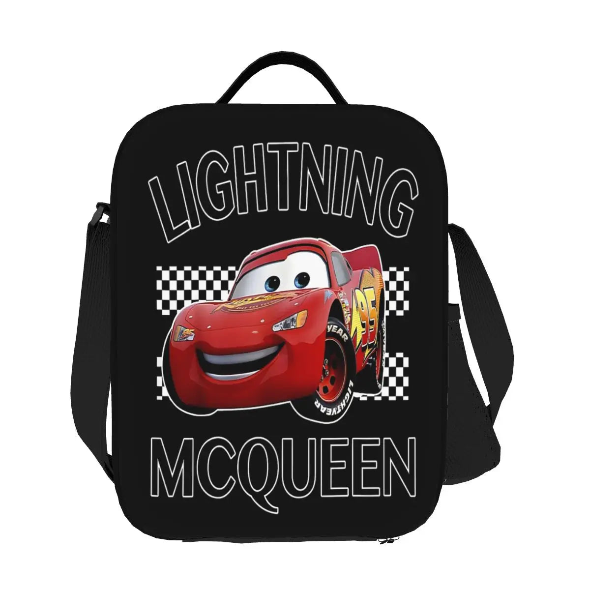 Lightning McQueen Cars Racer Insulated Lunch Bags
