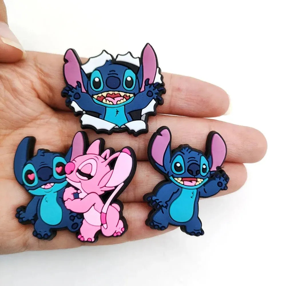 22pcs Stitch Collection Shoe Charms