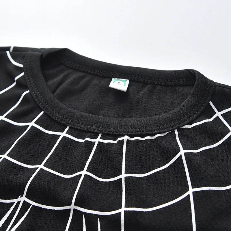 Superhero Shirt-Pants Set - Spiderman, Superman, Hulk