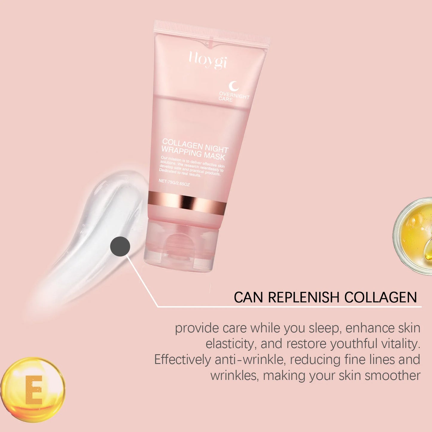 Collagen Peel-off Mask - Deeply Moisturizing Hydrating Firming Skin Facial Mask