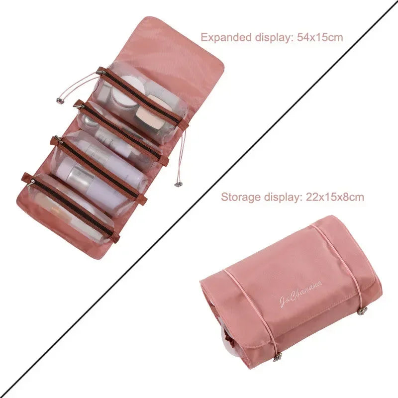 Large Travel Cosmetic Bag Organizer Toiletry Kit