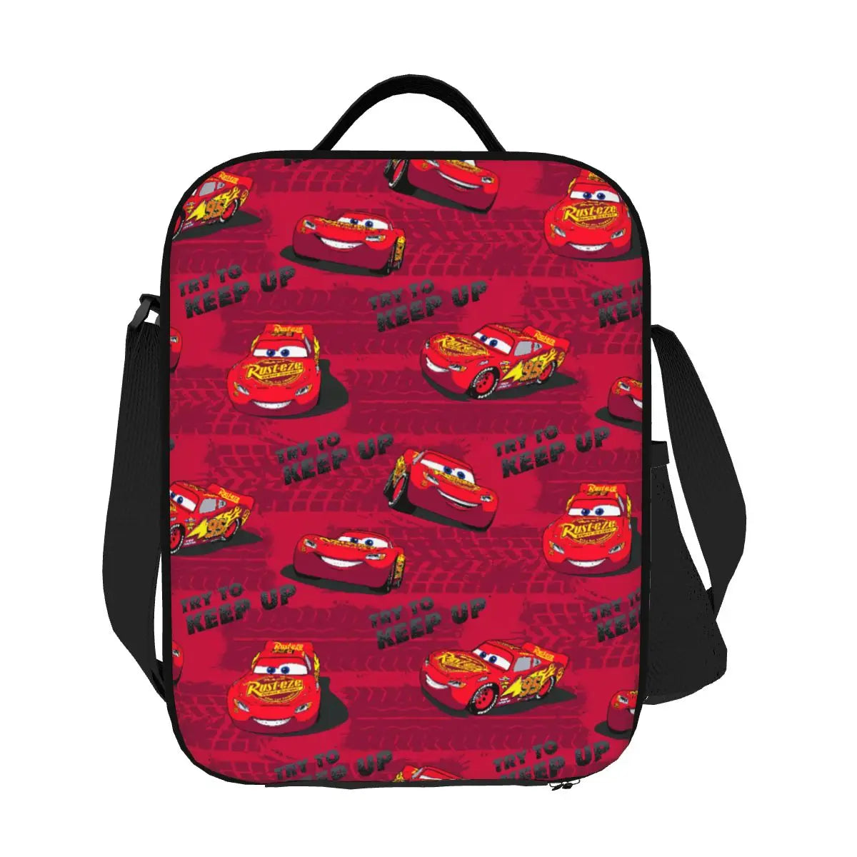 Lightning McQueen Cars Racer Insulated Lunch Bags