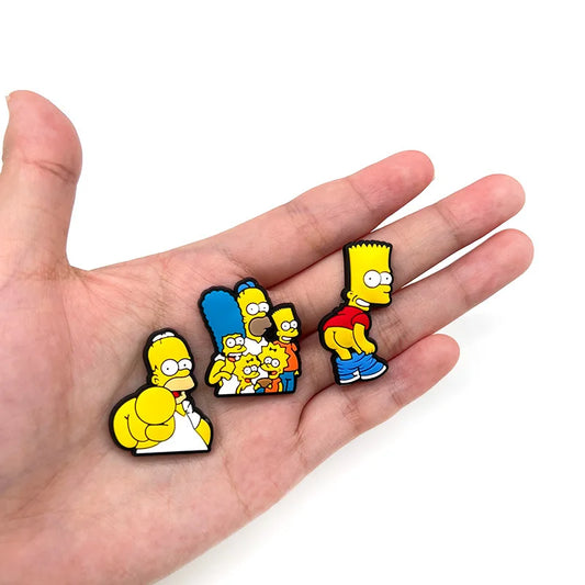 Simpsons Shoe Charms