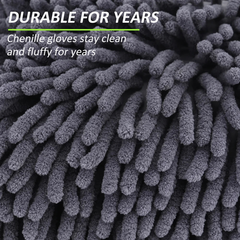 Chenille Glove Plush Rugs (thick & double-sided)