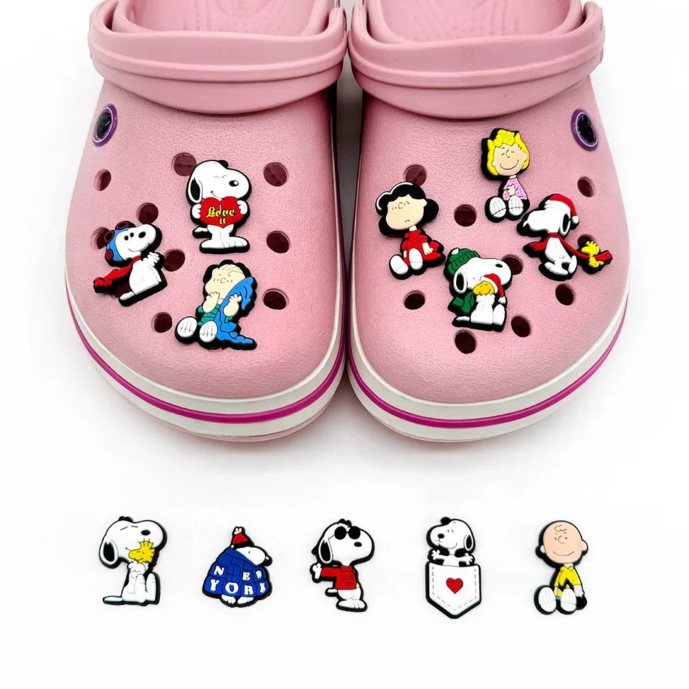 Whimsical Snoopy Cartoon Decorative Charms