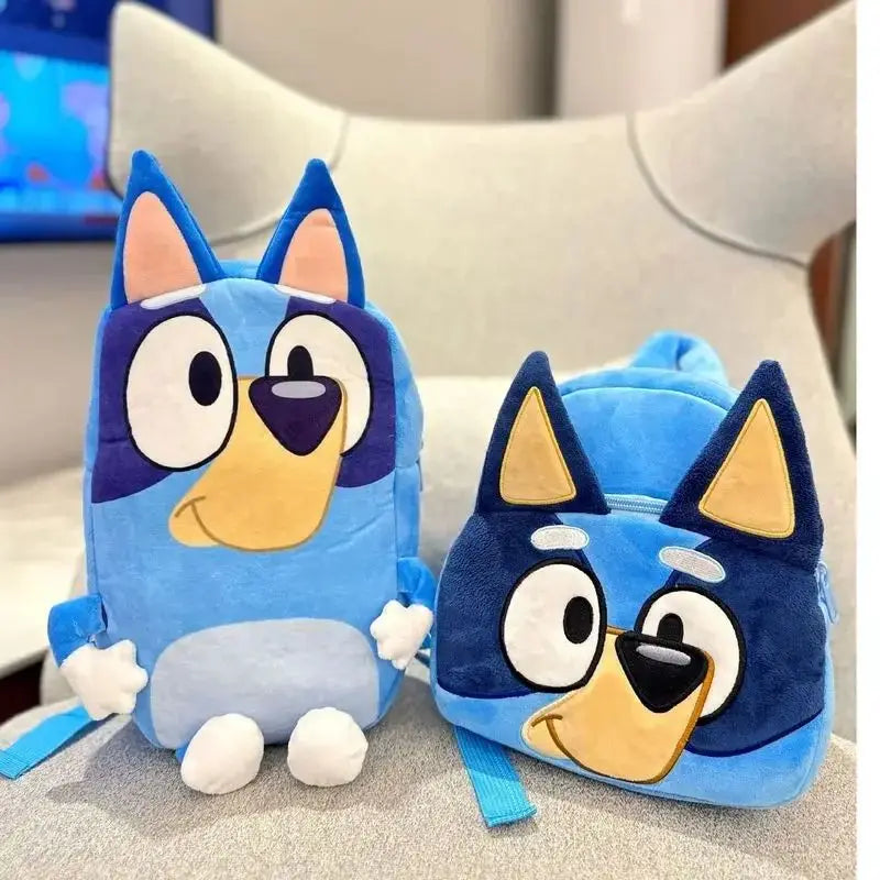 Bluey Family Children Plush School Bag