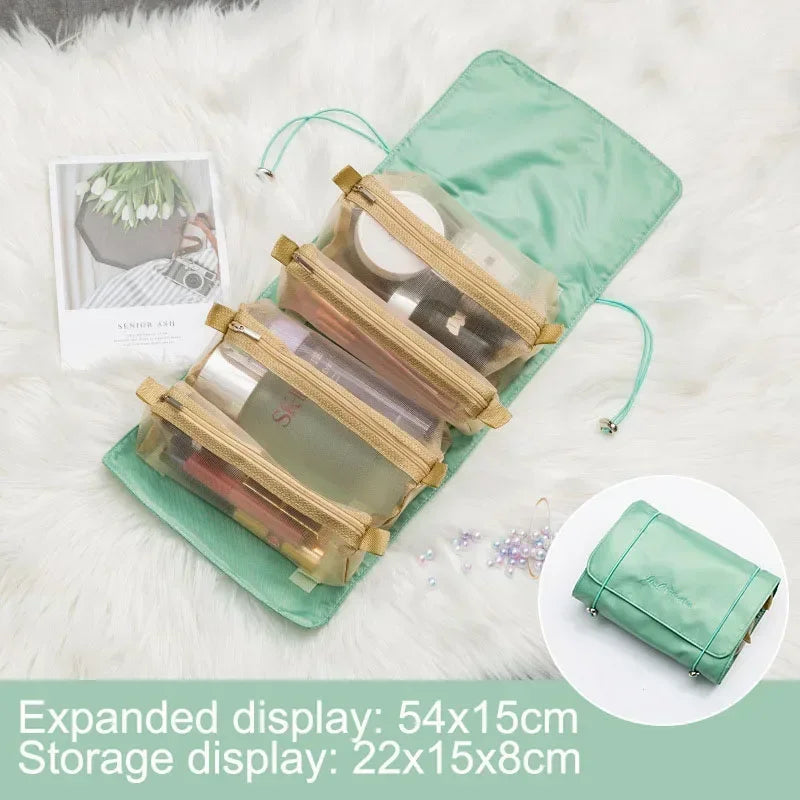 Large Travel Cosmetic Bag Organizer Toiletry Kit