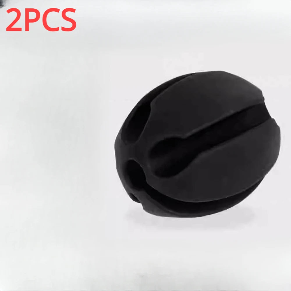 Non-Slip Silicone Rod Ball - Retaining Clip Rod Holder Protector