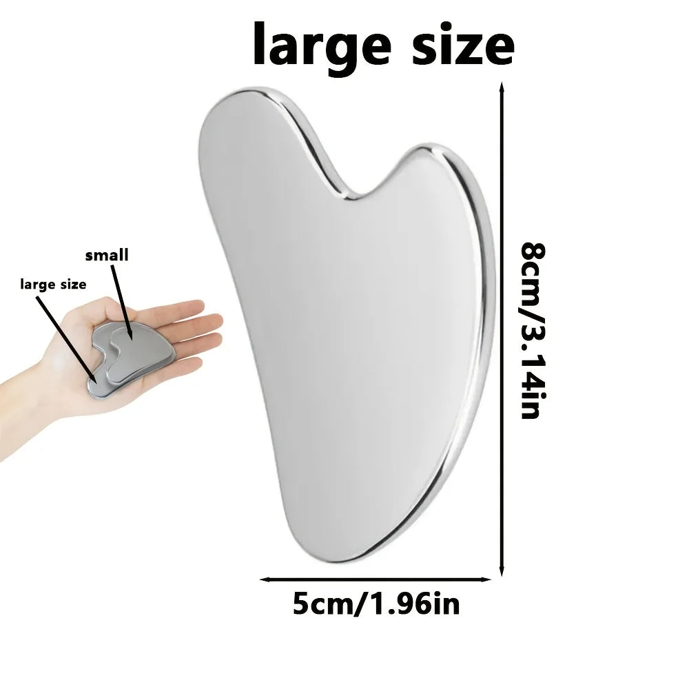 Stainless Steel GuaSha Facial Massage Tool