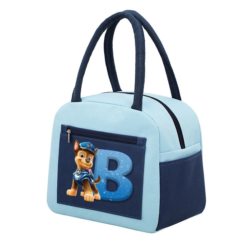 Paw Patrol Thermal Bag Food Storage Container Letter A-Z