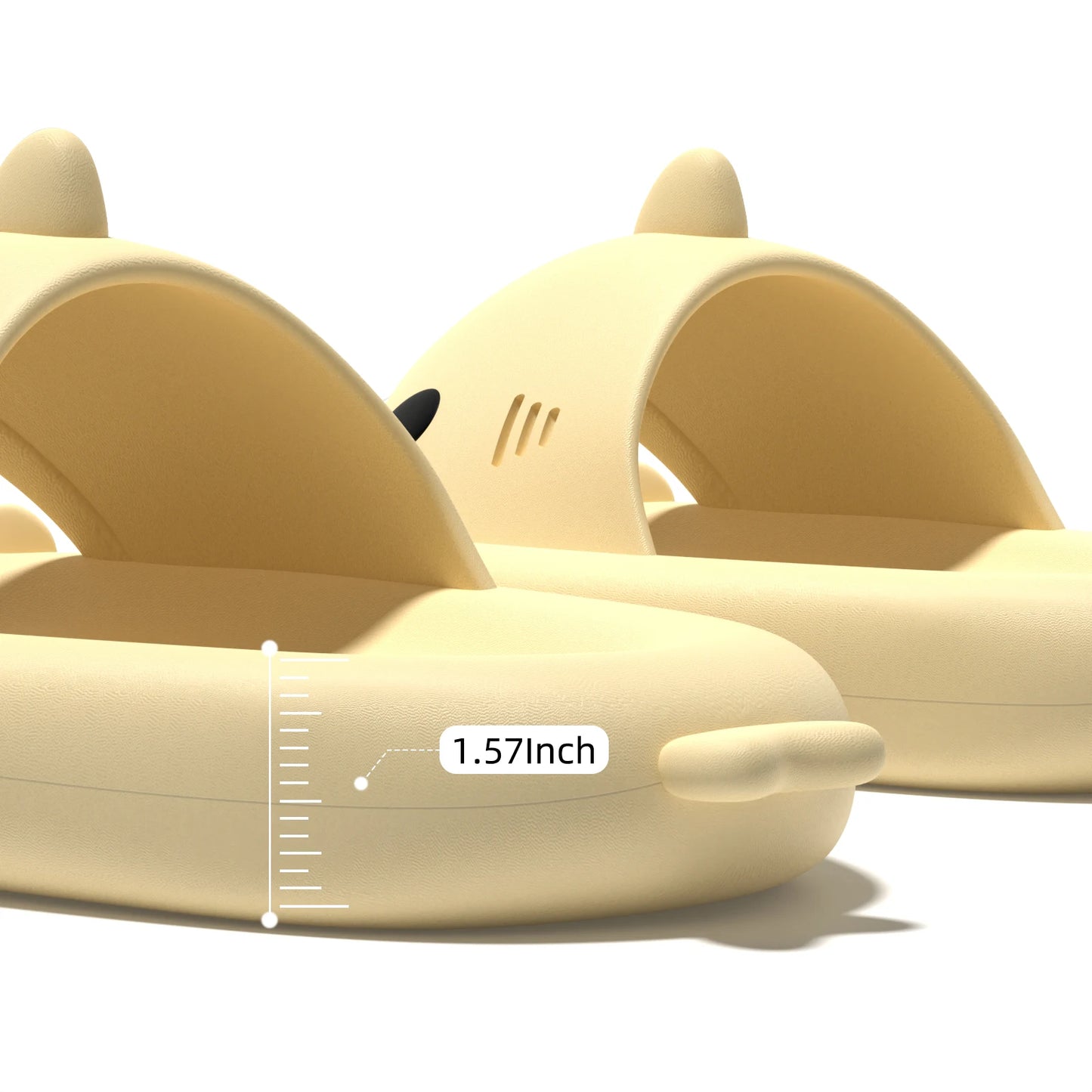 Shark Slippers - Soft Beach Cloud Summer Mules