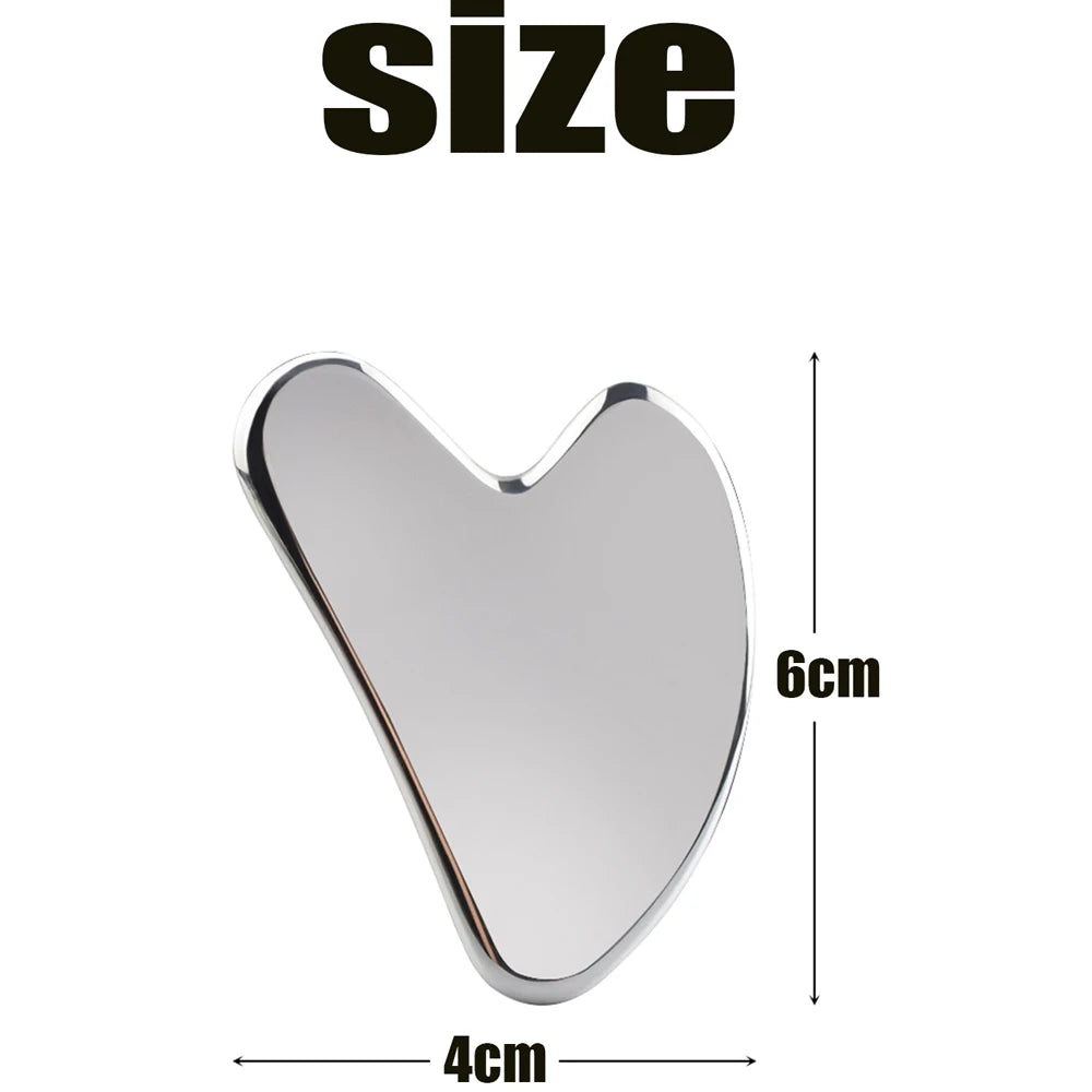 Stainless Steel GuaSha Facial Massage Tool