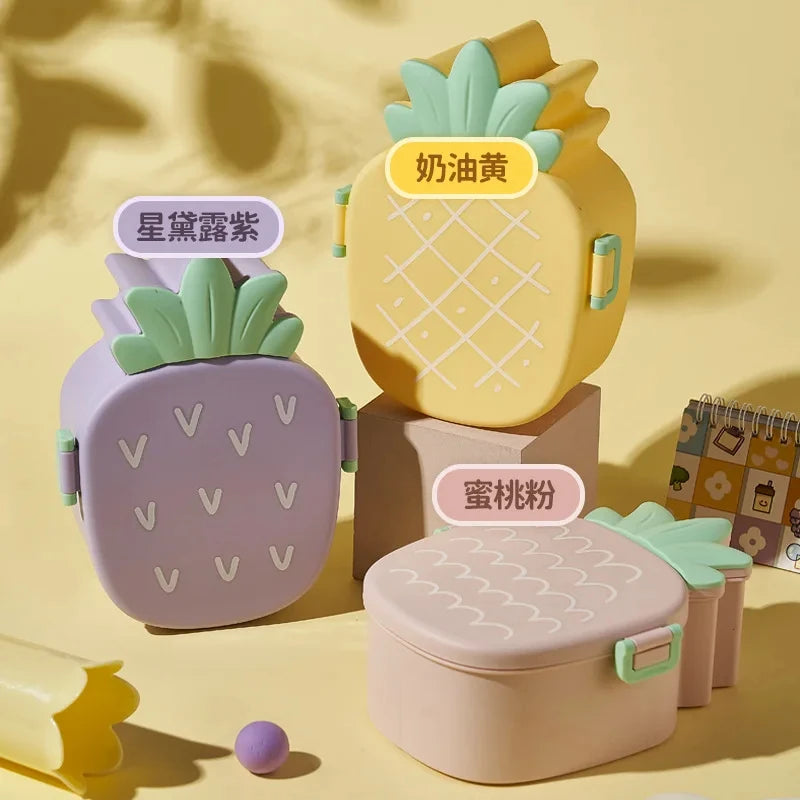 Food Container Pineapple-shaped Bento Box